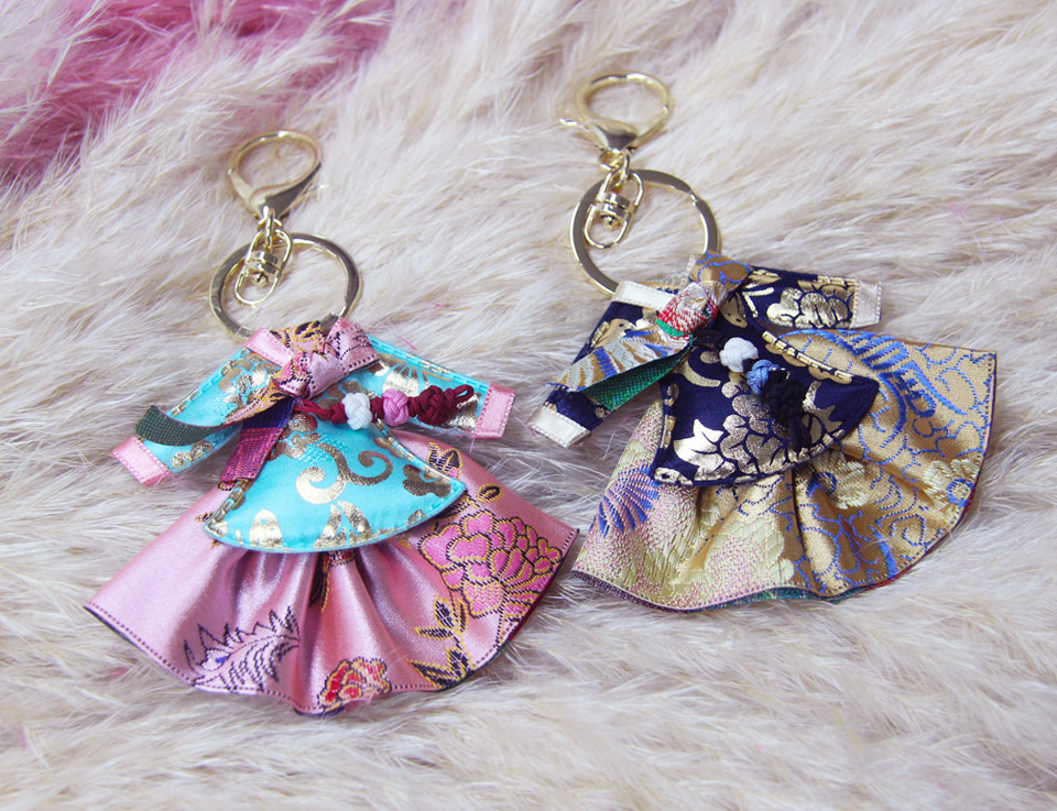 가네코 한복 열쇠고리 [ Ganeko Hanbok Key Ring ]